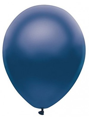 Balão Latex Liso Azul Escuro